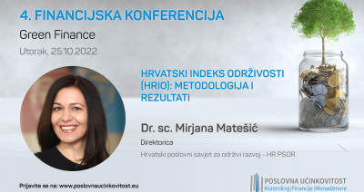 Hrvatski indeks održivosti (HRIO): metodologija i rezultati