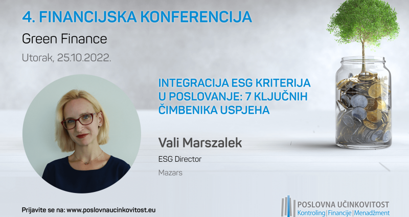 Integracija ESG kriterija u poslovanje: 7 ključnih čimbenika uspjeha