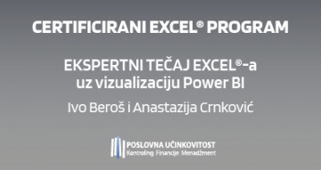 Ekspertni tečaj Excel®-a uz vizualizaciju u Power BI
