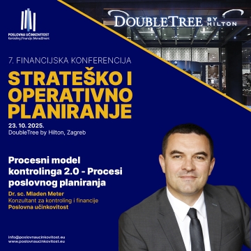 Procesni model kontrolinga 2.0 – Procesi poslovnog planiranja