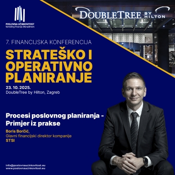 Procesi poslovnog planiranja – Primjer iz prakse