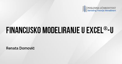 Financijsko modeliranje u Excel®-u