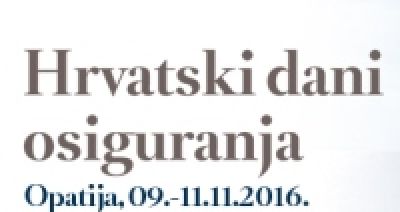 KONFERENCIJA: Hrvatski dani osiguranja 2016.