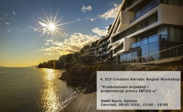 Uspješno održan 4. ICV Croatian Adriatic Region Workshop u Opatiji Uspješno održan 4. ICV Croatian Adriatic Region Workshop u Opatiji