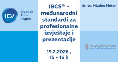 Webinar: IBCS® – međunarodni standardi za profesionalne izvještaje i prezentacije