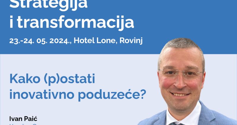 Kako (p)ostati inovativno poduzeće?