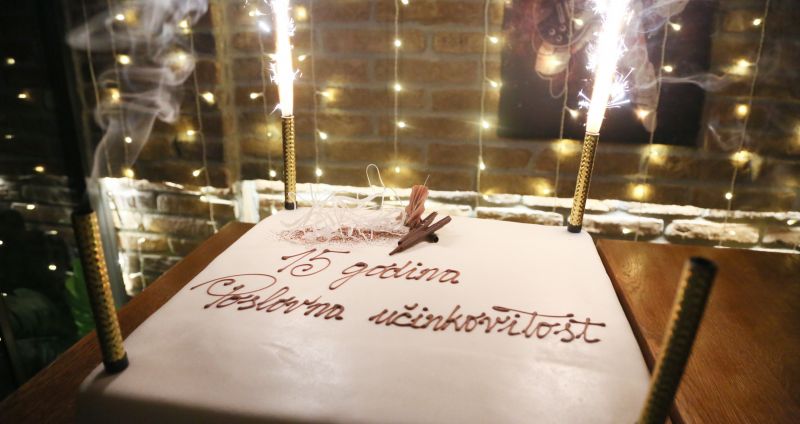 15. godina poslovanja Poslovne učinkovitosti