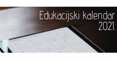 Edukacijski kalendar specijalističkih edukacija u 2021. godini