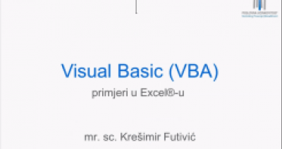 [VIDEO] Excel VBA, Primjeri iz prakse (I)