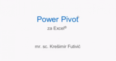 [VIDEO] PowerPivot - dodatak za Excel - Poslovna učinkovitost