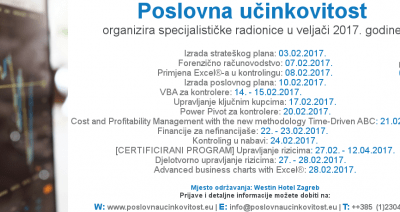 SPECIJALISTIČKE RADIONICE U 02/2017